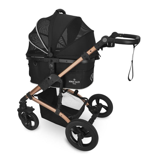 Nomad Tales Calma Pet Stroller, rose gold